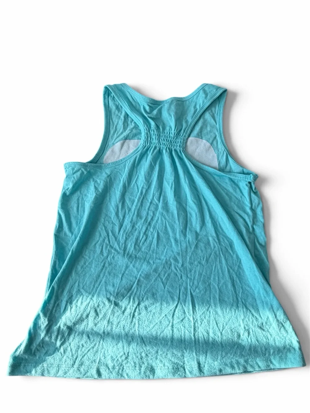 Cat & Jack Turquoise Sequin Toucan Tank Top Girls 14